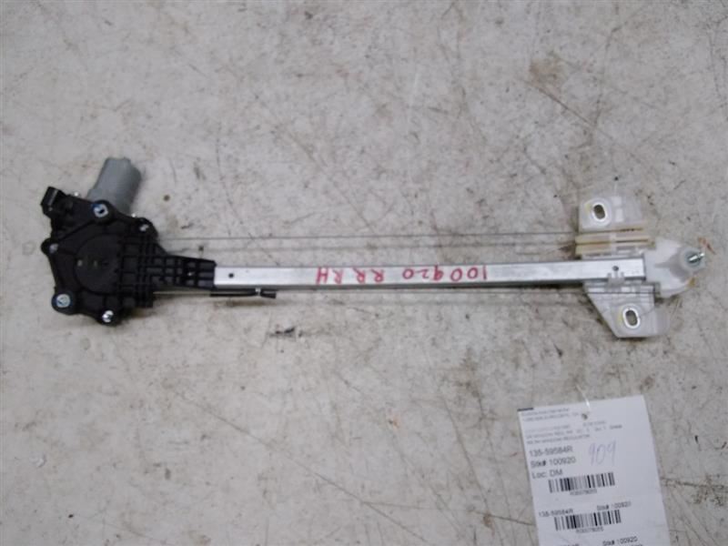 16-19 HONDA CIVIC Passenger Rear Window Regulator Electric AA78055