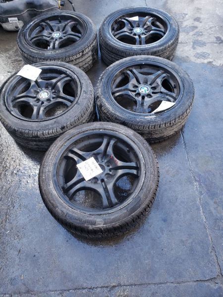 2001-2006 BMW 325I 17 SPOKE WHEEL TIRE SET OF 5 KR123950