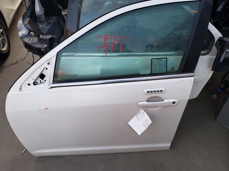 2006-2012 FORD FUSION FRONT LEFT DOOR ASSEMBLY WHITE KR121065