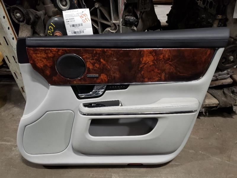 2013 JAGUAR XJ FRONT RIGHT DOOR TRIM PANEL 125554