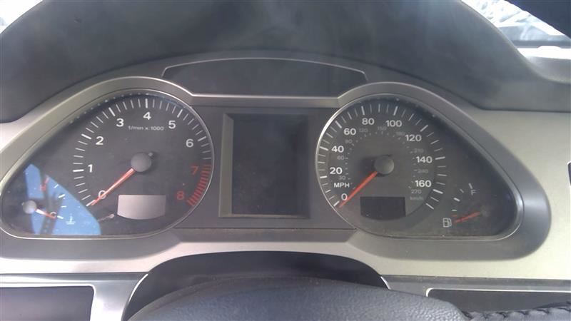 SPEEDOMETER 170 MPH WITHOUT ADAPTIVE CRUISE FITS 05-08 AUDI A6 L129145