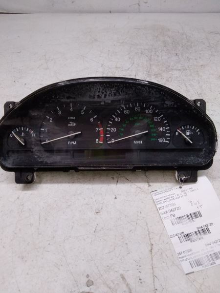 02-04 JAGUAR S TYPE Speedometer Cluster Thru VIN N13088 MPH AA75886