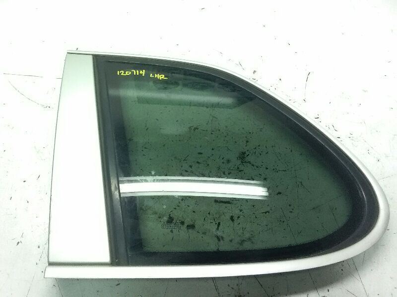 03-06 08-10 PORSCHE CAYENNE Driver Quarter Glass Silver Trim AA52027