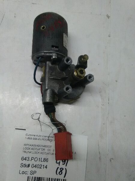 1986 Lock Actuator PORSCHE 944  55918