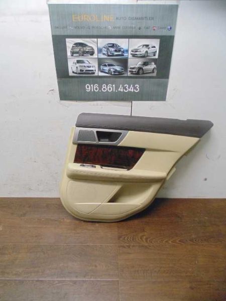 2009 Door Trim Panel Rear  JAGUAR XF AA37410