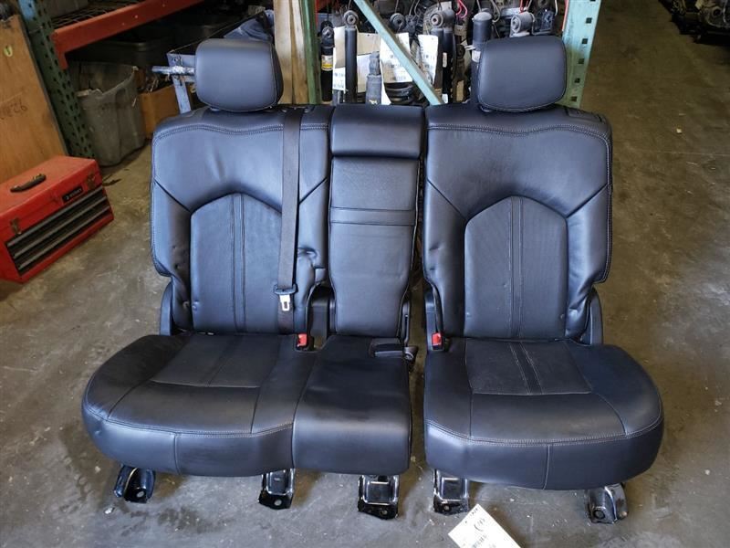 2012 CADILLAC SRX REAR SEAT ASSEMBLY BLACK LEATHER KR123657