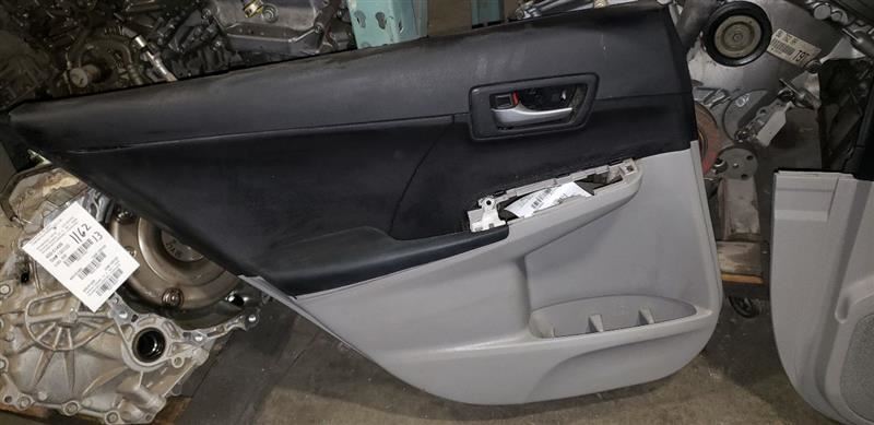 2012 Door Trim Panel Rear TOYOTA CAMRY   117127