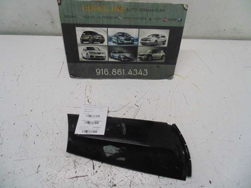 2012 MINI COOPER 2DR RIGHT REAR TRIM COVER BLACK KR47870