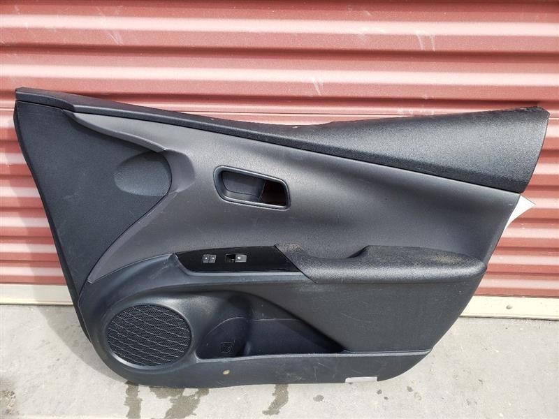 2018 TOYOTA PRIUS RIGHT FRONT DOOR PANEL BLACK 129375