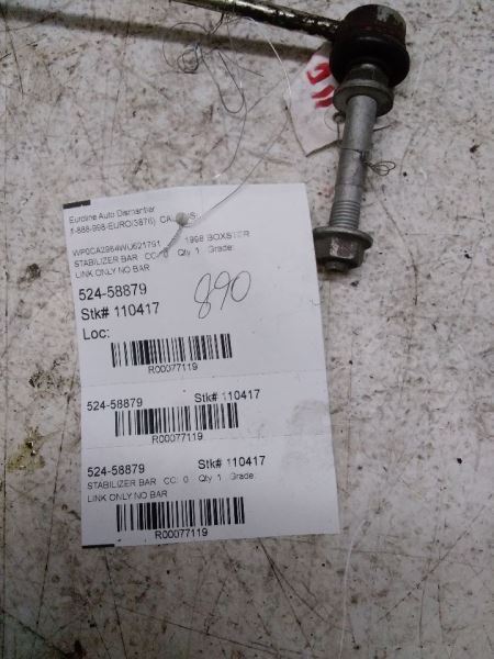 97-04 PORSCHE BOXSTER Stabilizer Bar Front  77119