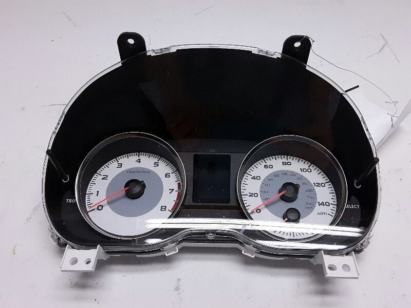 13 SUBARU IMPREZA Speedometer Cluster MPH CVT With Automatic Headlamps AA101680