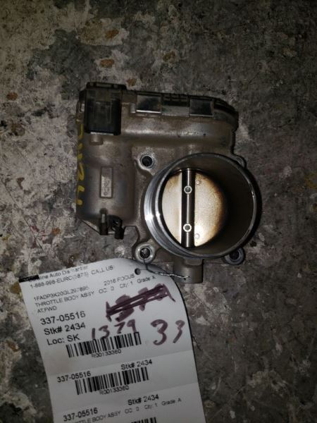 THROTTLE BODY THROTTLE VALVE ASSEMBLY 2.0L VIN 9 FITS 14-20 FUSION L133360