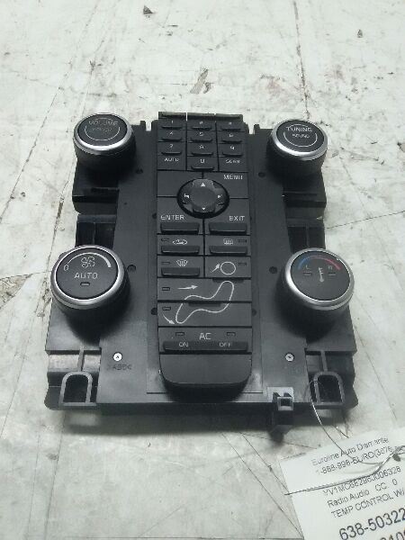 06-07 VOLVO 70 SERIES Audio Equipment Radio Convertible  58030