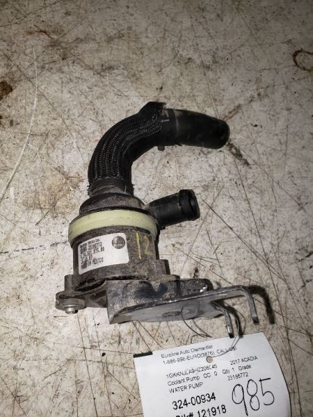 13-20 GMC TRUCK ACADIA Coolant Pump 2.0L AA 108165