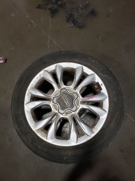 16-18 FIAT 500 Wheel 4 Door X Model Road Wheel 17×7 Alloy 12 Spoke AA123264