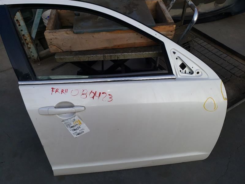 2006-2012 FORD FUSION FRONT RIGHT DOOR ASSEMBLY WHITE 121064