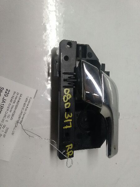 2009-2015 JAGUAR XF RIGHT REAR INNER CHROME DOOR HANDLE 55347