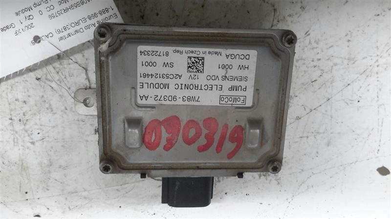 2009 JAGUAR XF Fuel Pump Module 7W839D372AA 70662