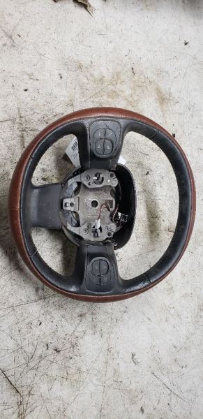 2014 FIAT 500 STEERING WHEEL BROWN N BLACK 6207088 109442