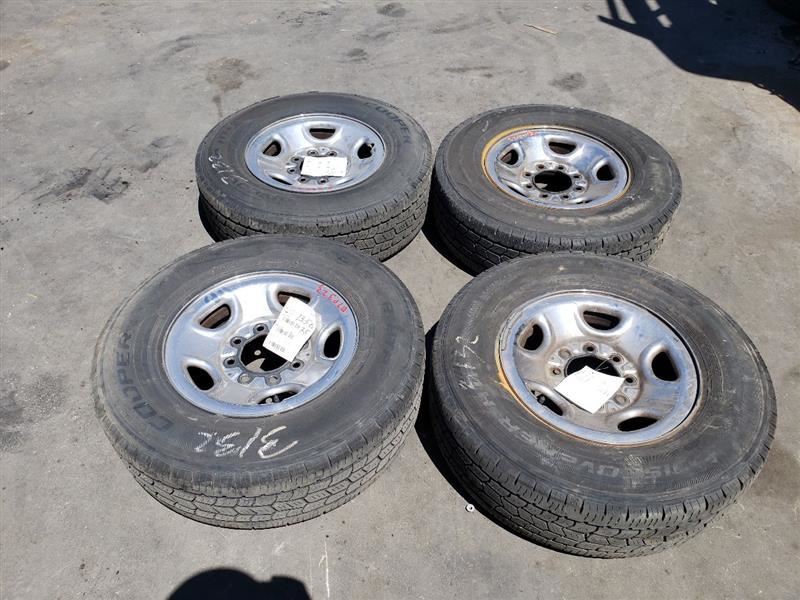 Wheel 16×6-1/2 Steel Chrome 5 Hole Opt PY2 Fits 99-10 SIERRA 2500 PICKUP 120209