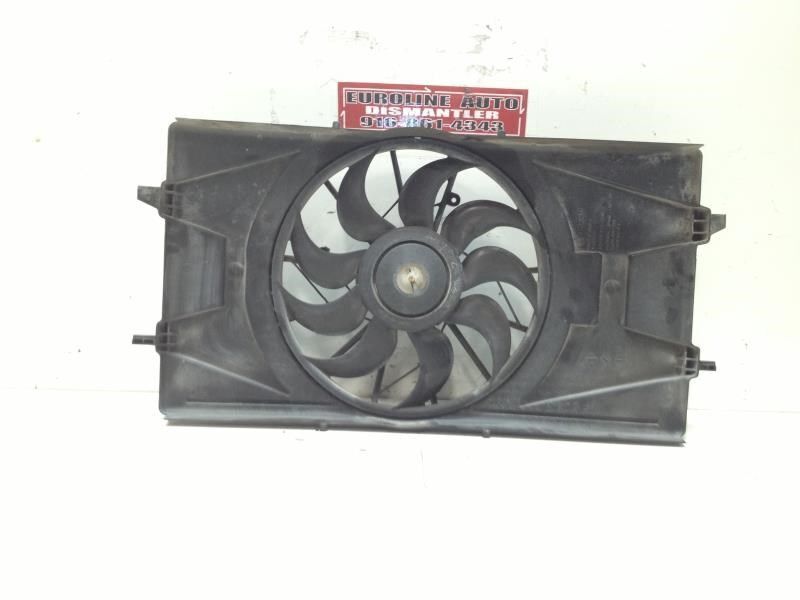 03-04 SATURN ION Radiator Fan Motor Fan Assembly 7596