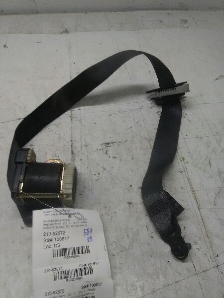 08-09 JAGUAR XJ Seat Belt Front Bucket Driver Retractor AA 59695