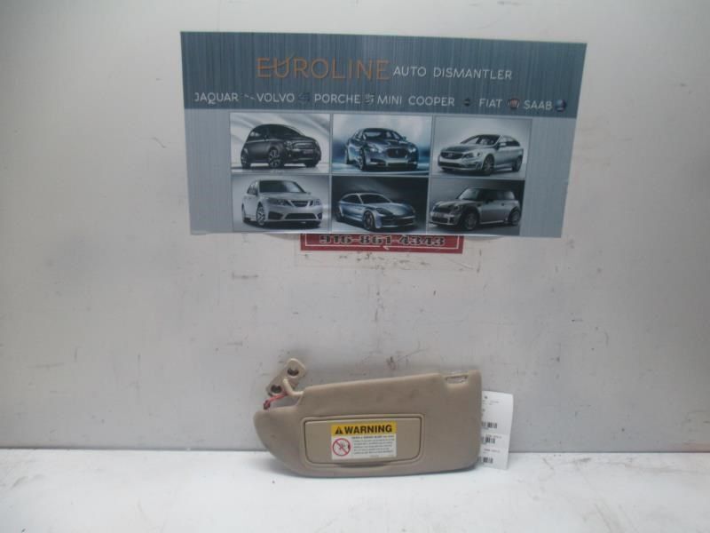 2005-2009 VOLVO S60 SUN VISOR TAN KR3699