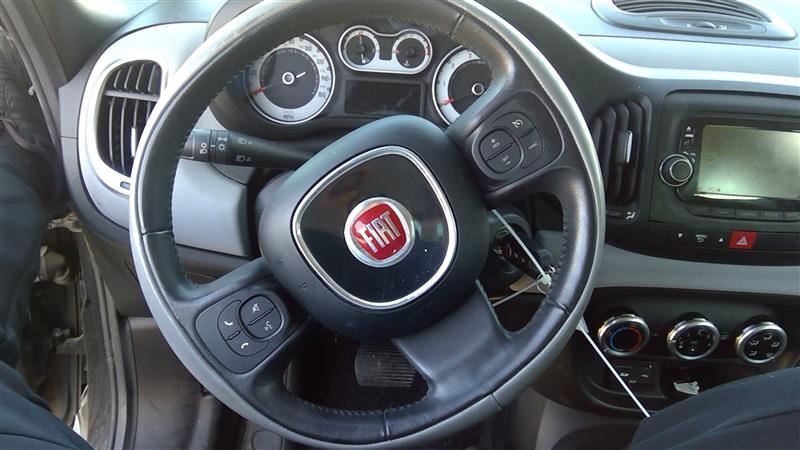 2014-2017 FIAT 500L GRAY/BLACK STEERING WHEEL COMPLETE KR128533