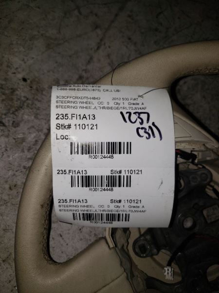 500 FIAT  2013 Steering Wheel 124448