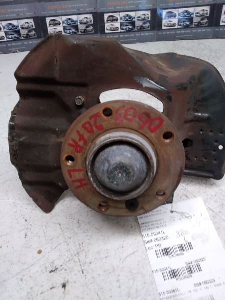 01-06 BMW 325i Driver Front Spindle/Knuckle Excluding Xi Coupe AA76689