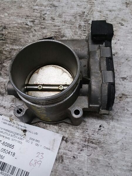 02-09 VOLVO 60 SERIES Throttle Body Turbo Sedan AA 63073