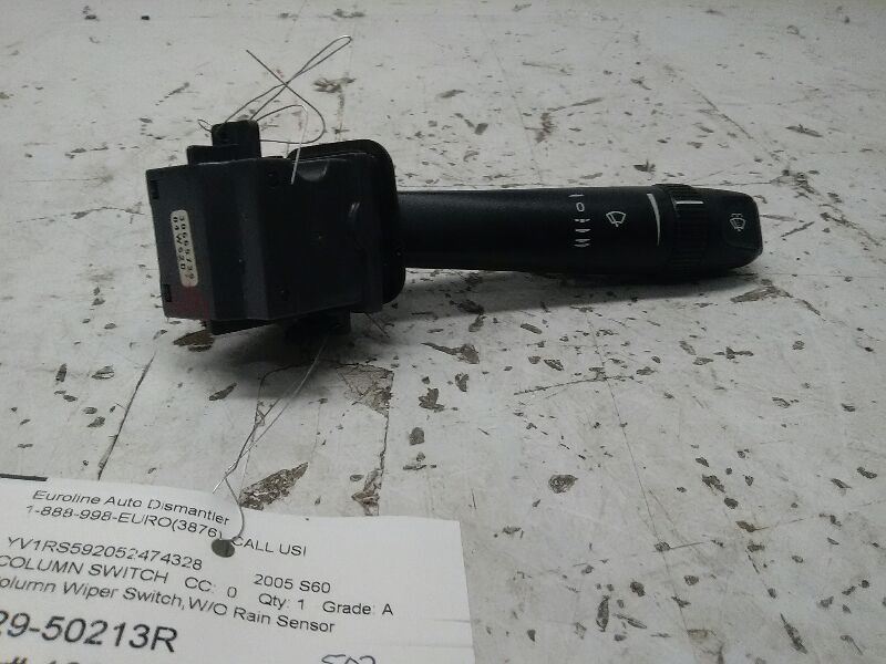 05-06 VOLVO 60 SERIES Passenger Column Switch Washer And Wiper AA56411