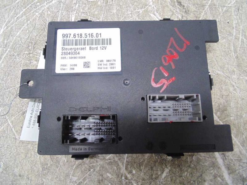 05-13 PORSCHE 911 Chassis ECM Multiplex Network Gateway 997 Model  40371