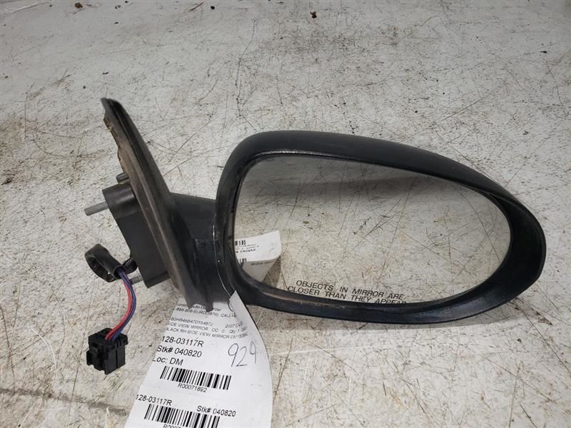 07-12 DODGE  CALIBER Passenger Right Side View Mirror Manual AA 71892