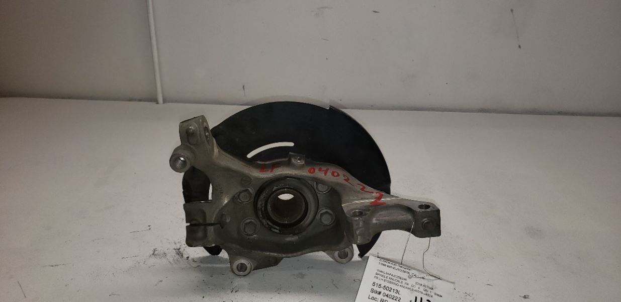 07-18 NISSAN ALTIMA Driver Left Front Spindle/Knuckle Sedan AA 116040