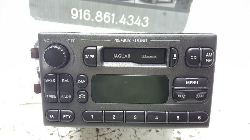 00-03 JAGUAR  S TYPE Audio Equipment Radio Thru VIN M45254 Receiver 48104