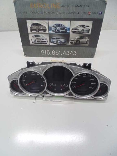 03-04 PORSCHE CAYENNE Speedometer Cluster MPH Without Turbo AA34276