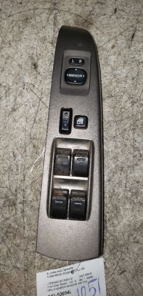 04-09TOYOTA  PRIUS Driver Left Front Door Switch Driver's Master  110234