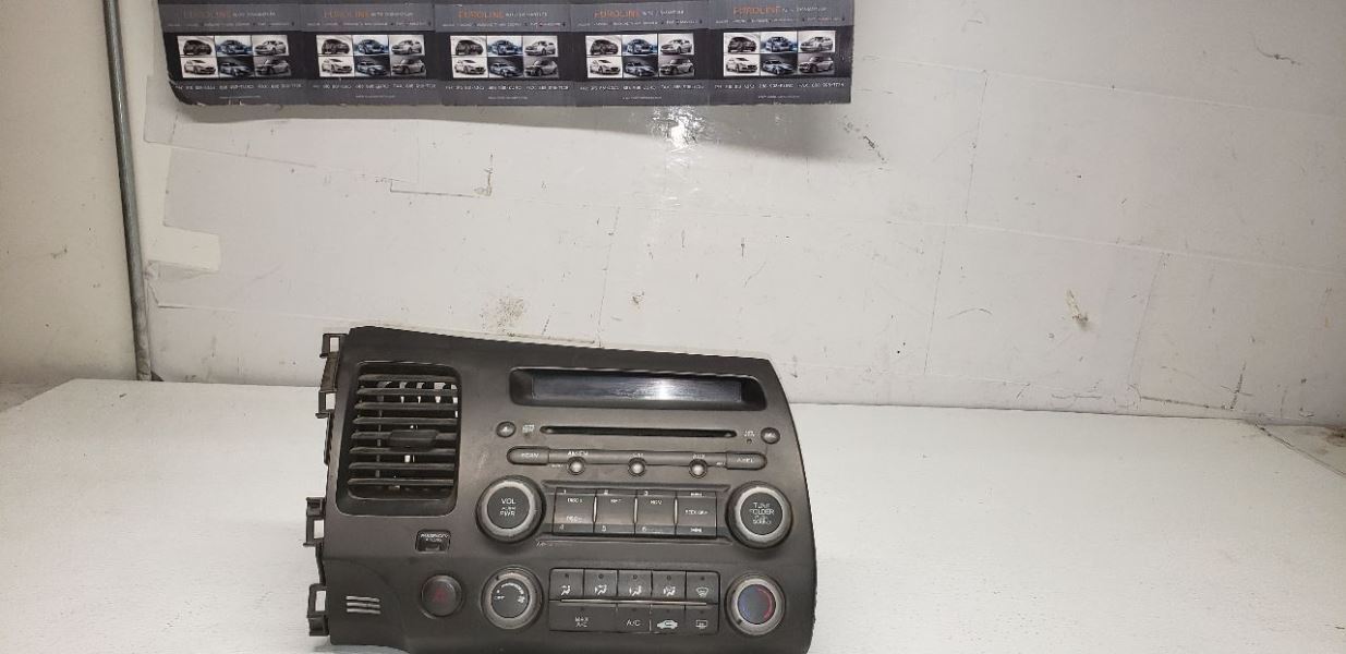 06-11 HONDA CIVIC  Audio Equipment Radio Receiver Assembly Coupe Dx 111723