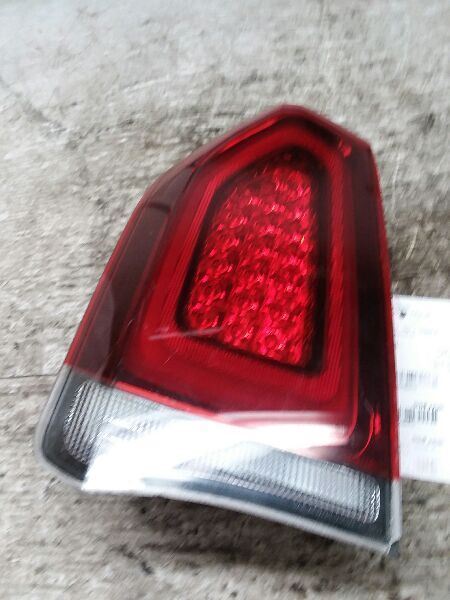 13-14 CHRYSLER  300 Driver Tail Light With Rear Fog Lamps Black Trim AA 68955