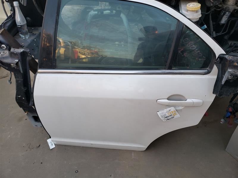 2006-2012 FORD FUSION REAR LEFT DOOR ASSEMBLY WHITE BE5Z5424631A KR121071