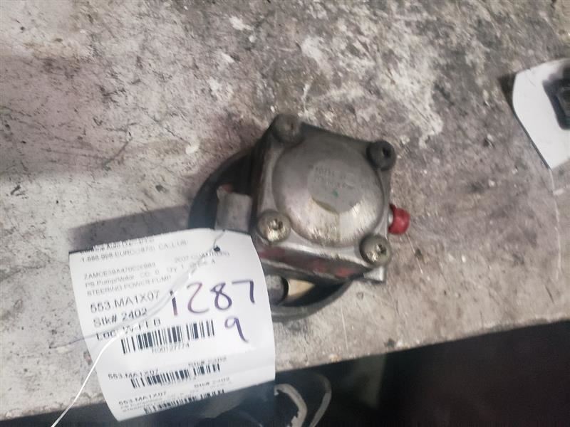 2007 MASERATI QUATTROPORTE POWER STEERING PUMP 127774