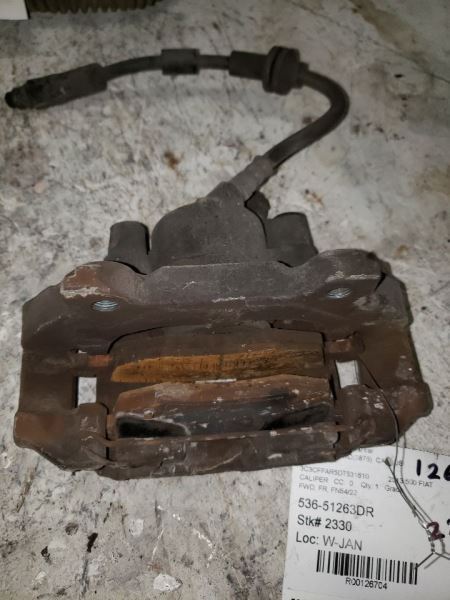 2012-2015 FIAT 500 2DR FRONT RIGHT BRAKE CALIPER KR126704