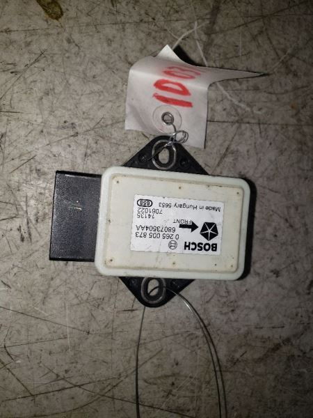 2015 FIAT 500 YAW RATE SENSOR 68073504AA Chassis ECM 78880