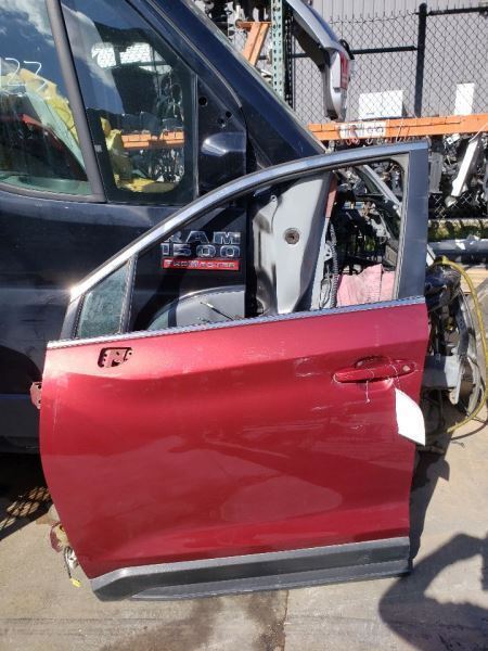 2018 SUBARU ASCENT RED LEFT FRONT DOOR 129003