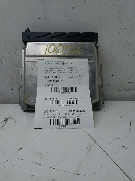 Engine ECM Electronic Control Module With Turbo Fits 01 VOLVO 60 SERIES 48428