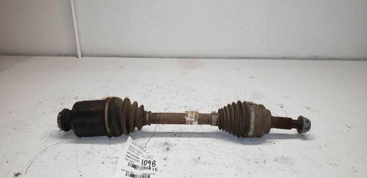 07-15 FORD EDGE Passenger Axle Shaft Front Outer Assembly FWD 110517