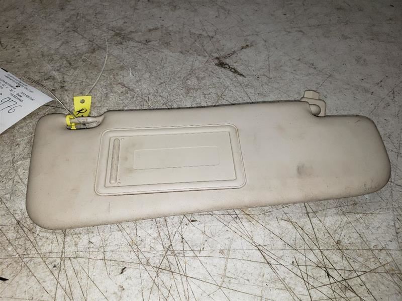 12-17 FIAT 500 Passenger Sun Visor 2 Door Without Illumination AA107674