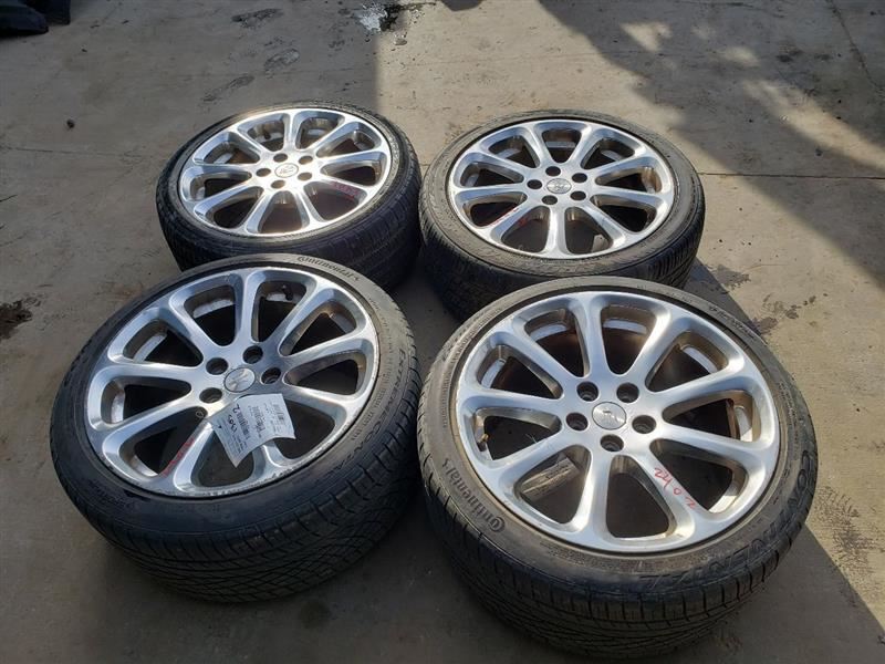 2007 MASERATI QUATTROPORTE ALLOY 9 SPOKE 19 IN WHEELS STAGGERED KR129287