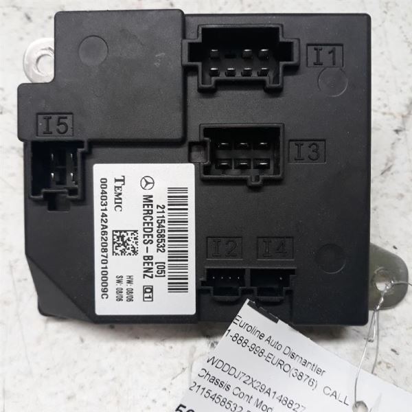 2009 MERCEDES CLS550 BODY CONTROL MODULE BCM 2115458532 70987